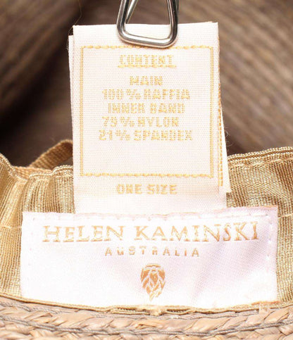 ヘレンカミンスキー 麦わら帽子 ストローハット レディース SIZE one size HELEN KAMINSKI