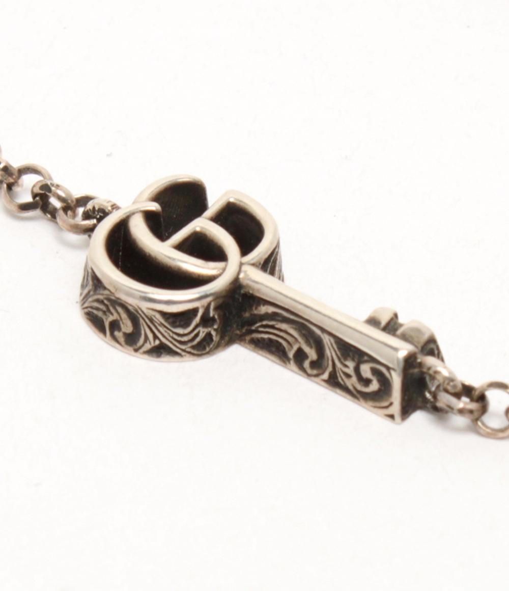 GUCCI ブレスレット SV925 ダブルG キー 2688VI レディース グッチ