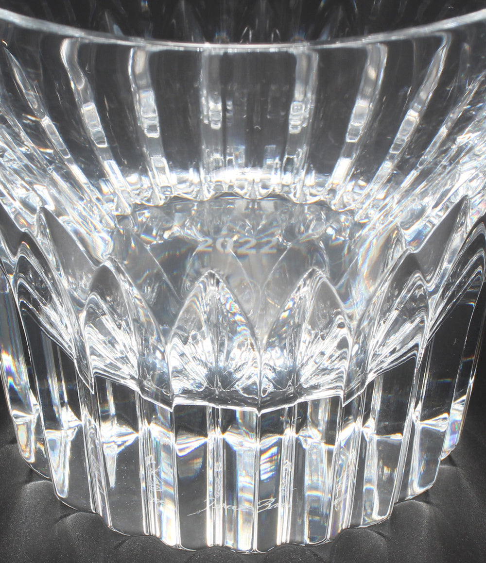 美品 Baccarat イヤータンブラー グラス 2点セット ペア 2022 クリスタ バカラ