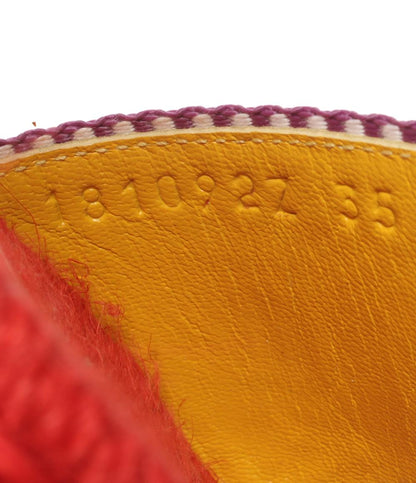 HERMES アンクルストラップサンダル サングルカヴァル エスパドリーユ 181092Z レディース SIZE 35 22.5(cm) エルメス