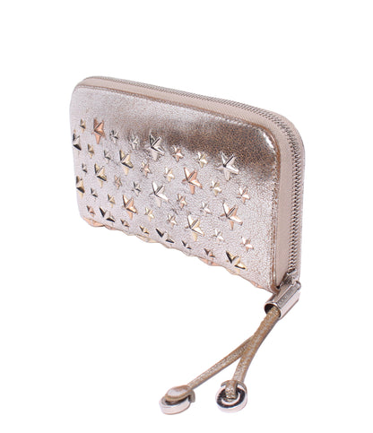 Jimmy Choo ラウンドファスナー長財布 スタースタッズ レディース ジミーチュウ