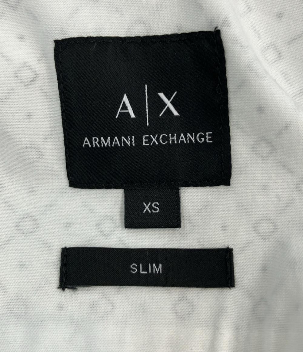 ARMANI EXCHANGE 長袖シャツ 総柄 ロゴ 3LZC25 ZNEAZ メンズ SIZE XS アルマーニエクスチェンジ