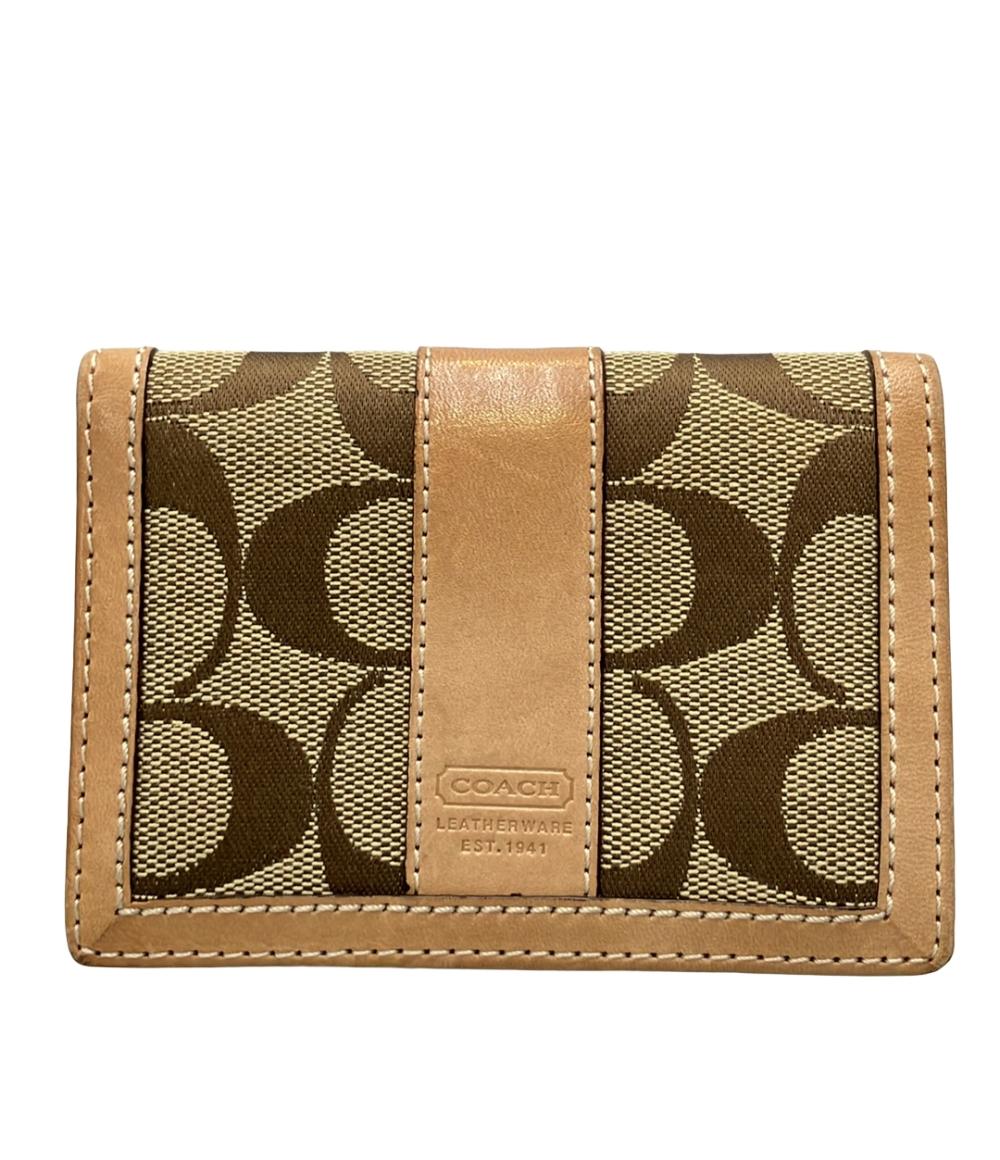 COACH パスケース カードケース シグネチャー レディース コーチ