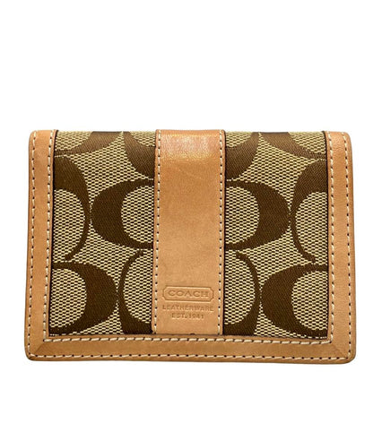 COACH パスケース カードケース シグネチャー レディース コーチ