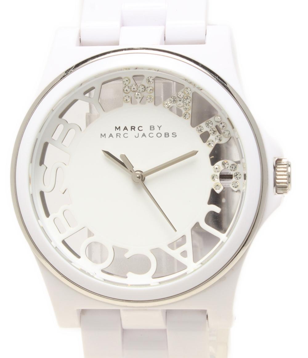 美品 MARC BY MARC JACOBS 腕時計 MBM4571 レディース メンズ マークバイマークジェイコブス