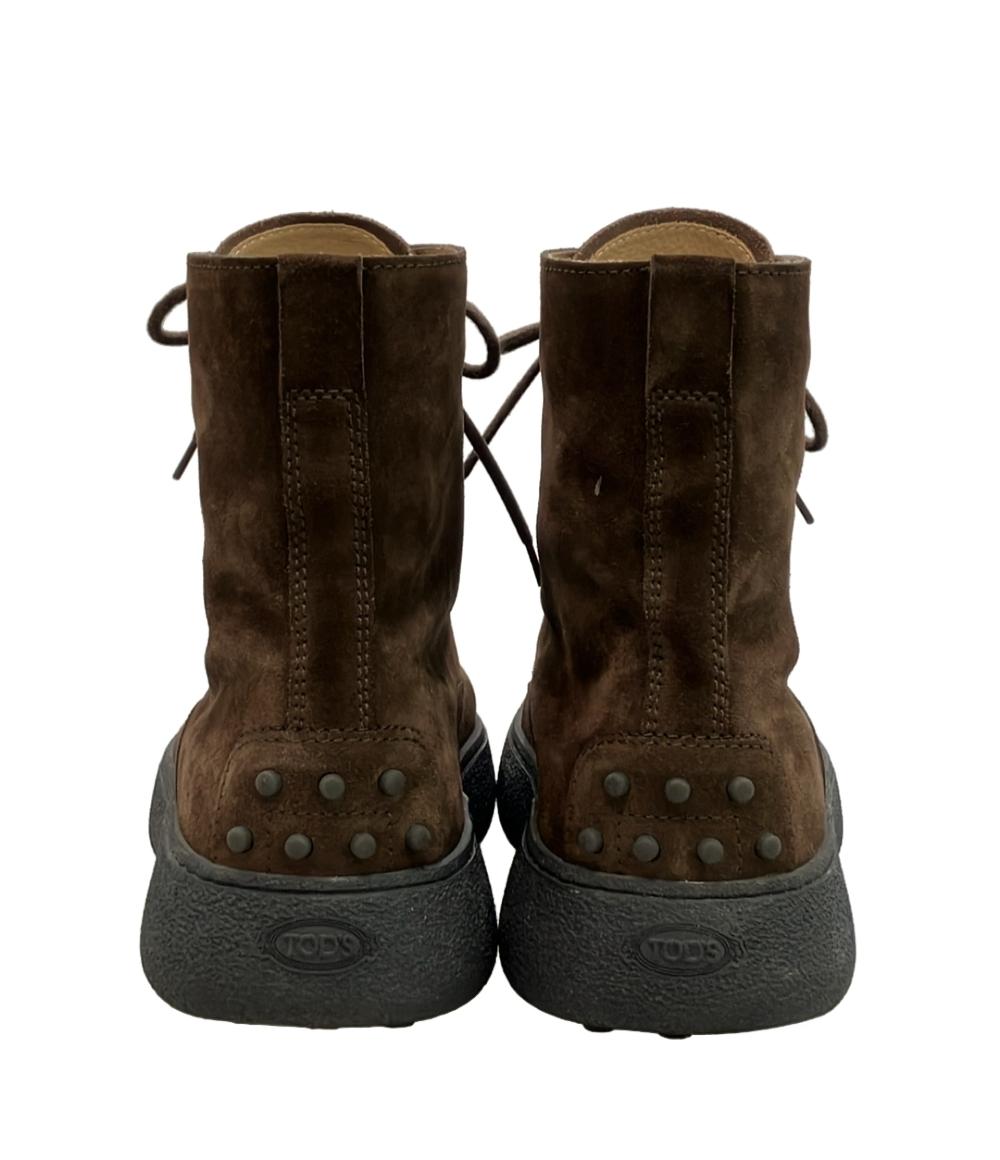 TOD’S WGレースアップ アンクルブーツ スエード メンズ SIZE 8.5 (L) トッズ