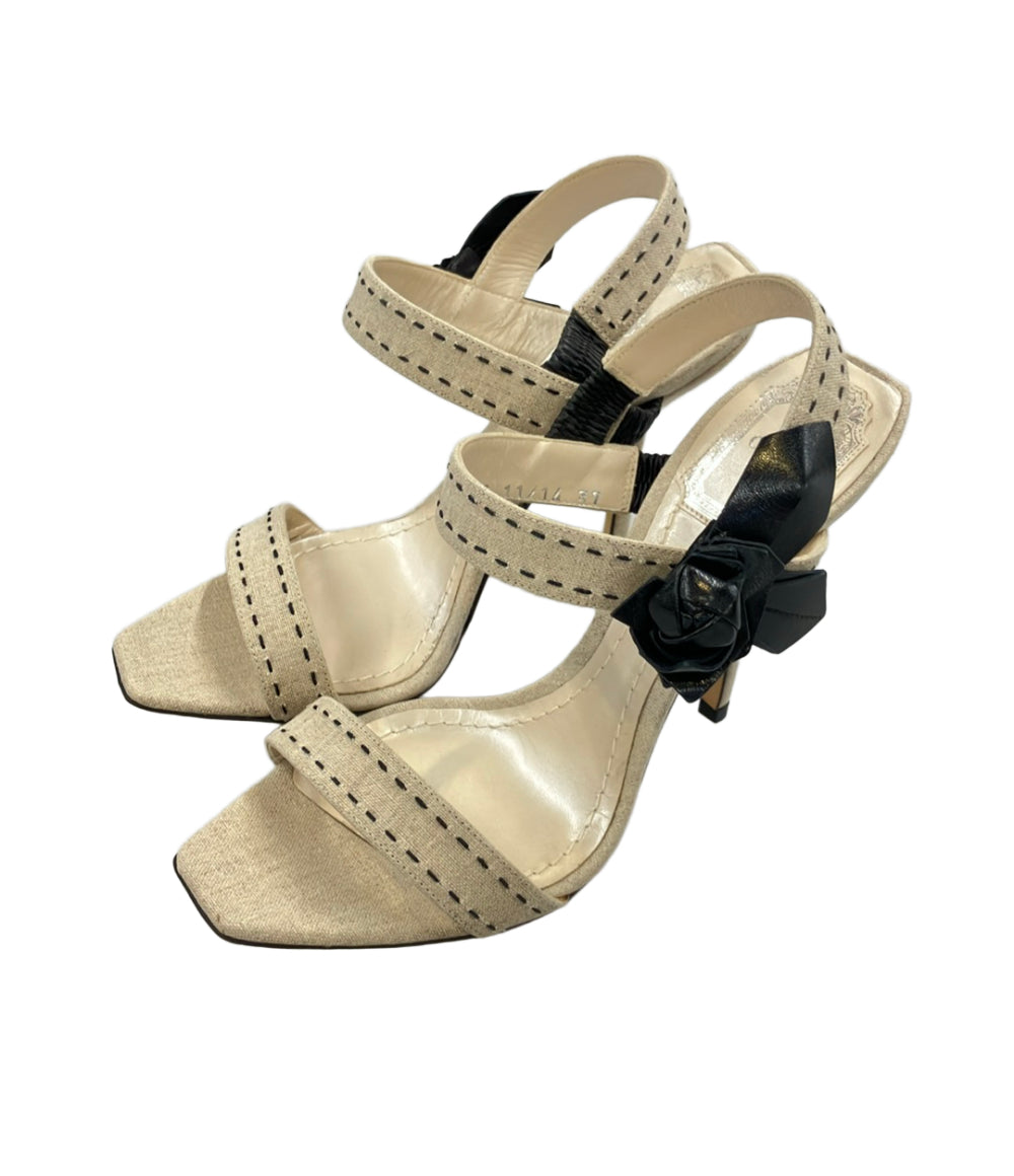 Christian Dior ヒールサンダル レディース SIZE 37 D (23.5cm
