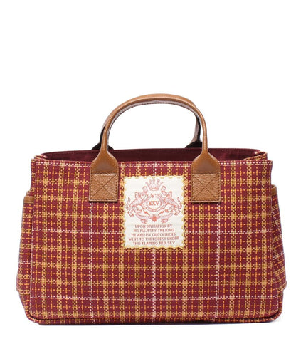 美品 GUCCI ハンドバッグ チルドレンズ チェック柄 トートバッグ 628159 レディース グッチ