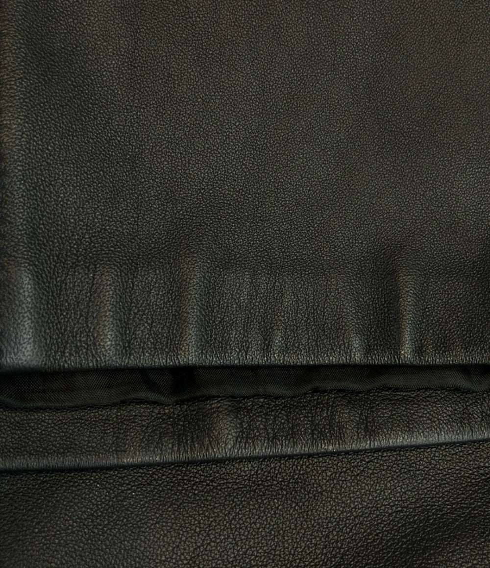 agnes b. シープレザー スカート レディース SIZE 40 アニエスベー