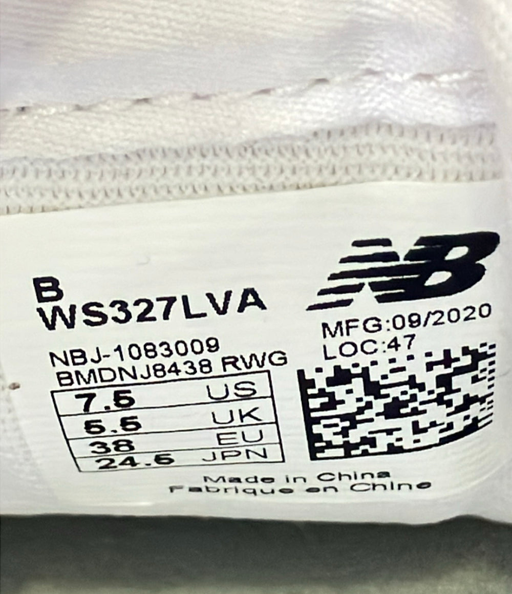 NEW BALANCE Levi's ローカットスニーカー 327 WS327LVA レディース SIZE 24.5 ニューバランス リーバイス