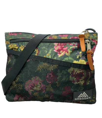 美品 グレゴリー ショルダーバッグ 花柄 レディース GREGORY