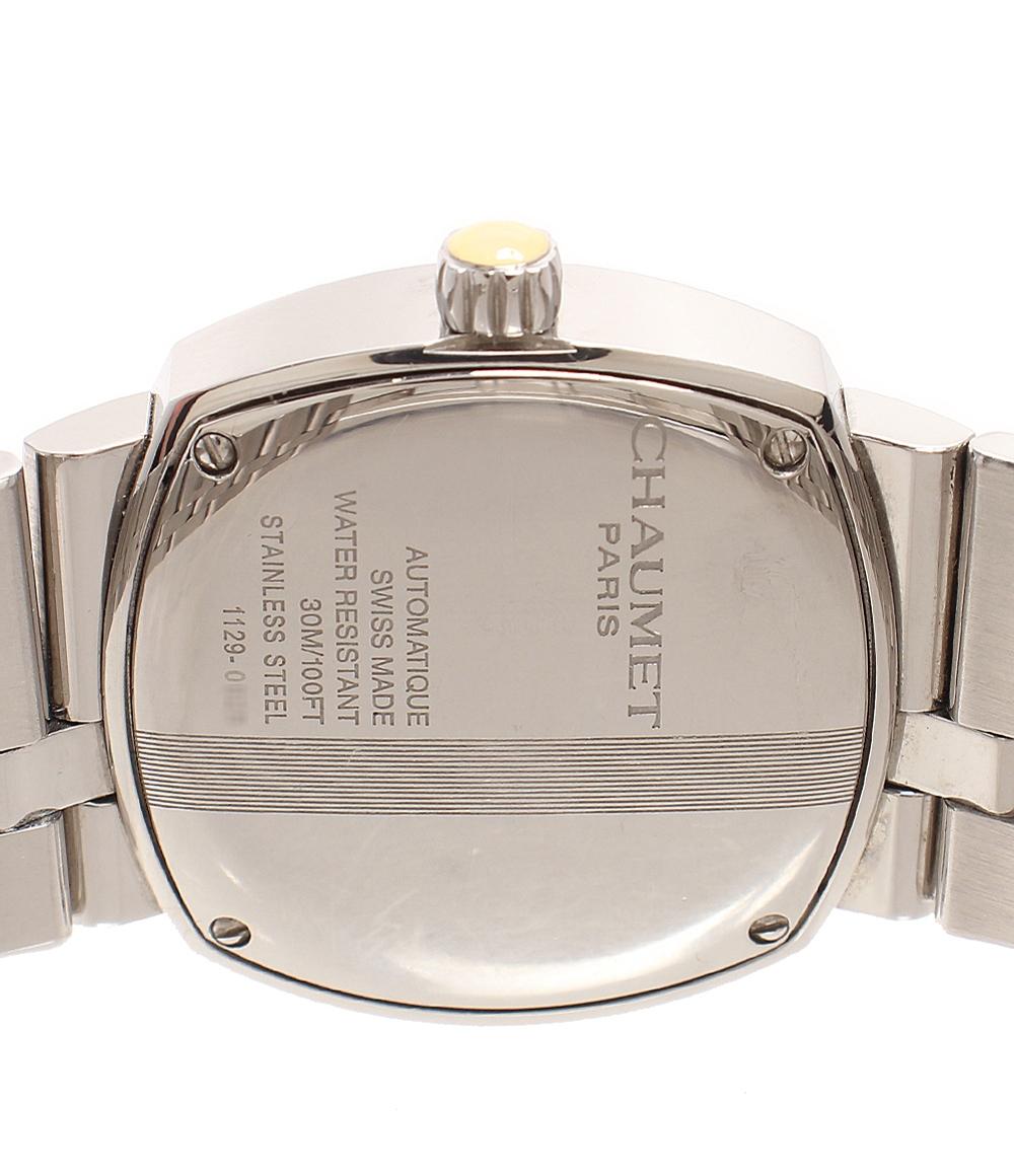 ショーメ 腕時計 デイト ミスダンディ 自動巻き シルバー W1166029K