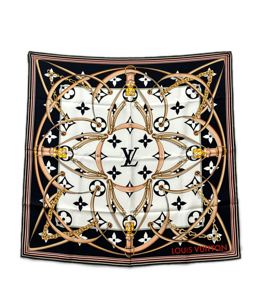 LOUIS VUITTON スカーフ シルク100% アルティメット モノグラム M76649 レディース ルイ・ヴィトン