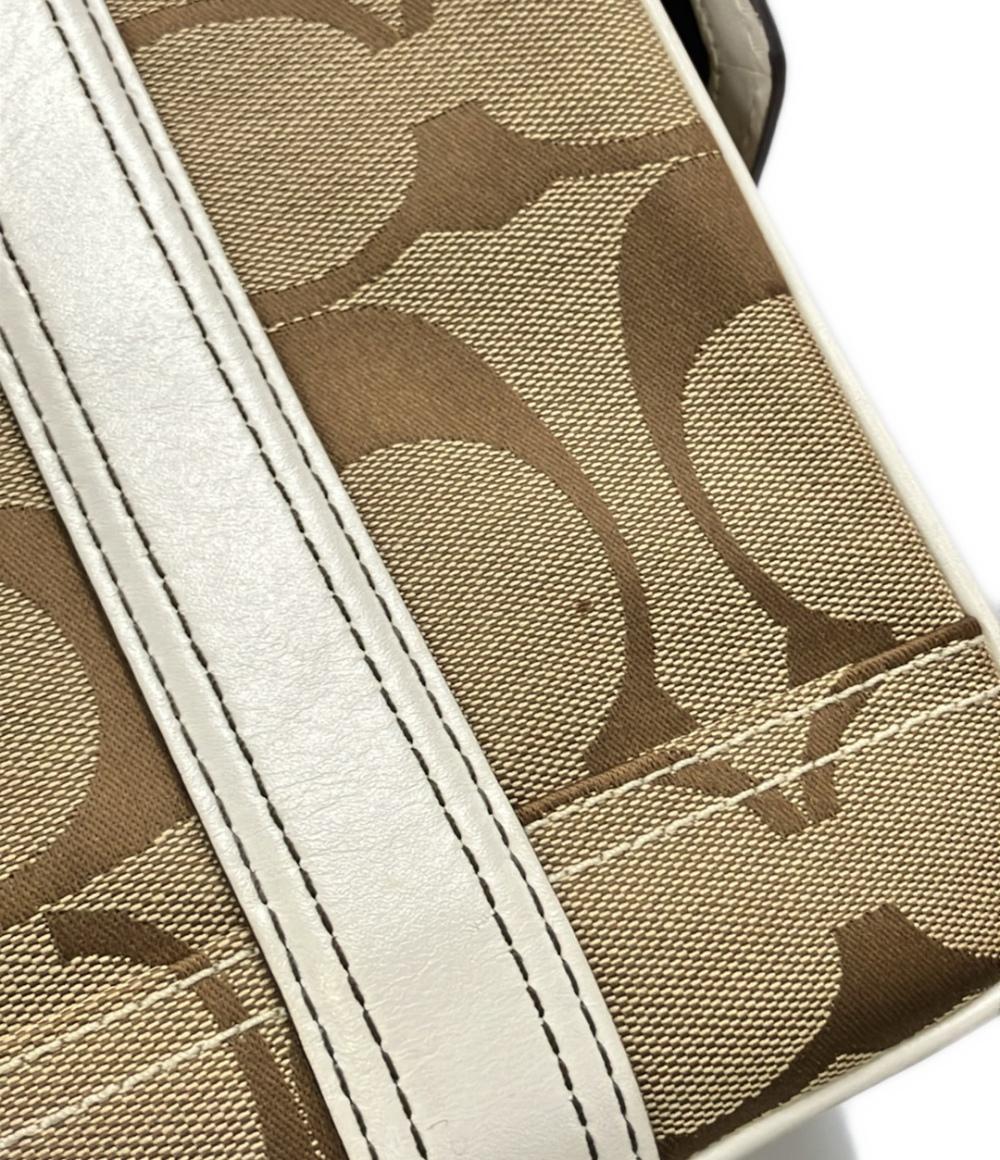 COACH トートバッグ ショルダーバッグ 肩掛け ラージシグネチャー 6234 レディース コーチ