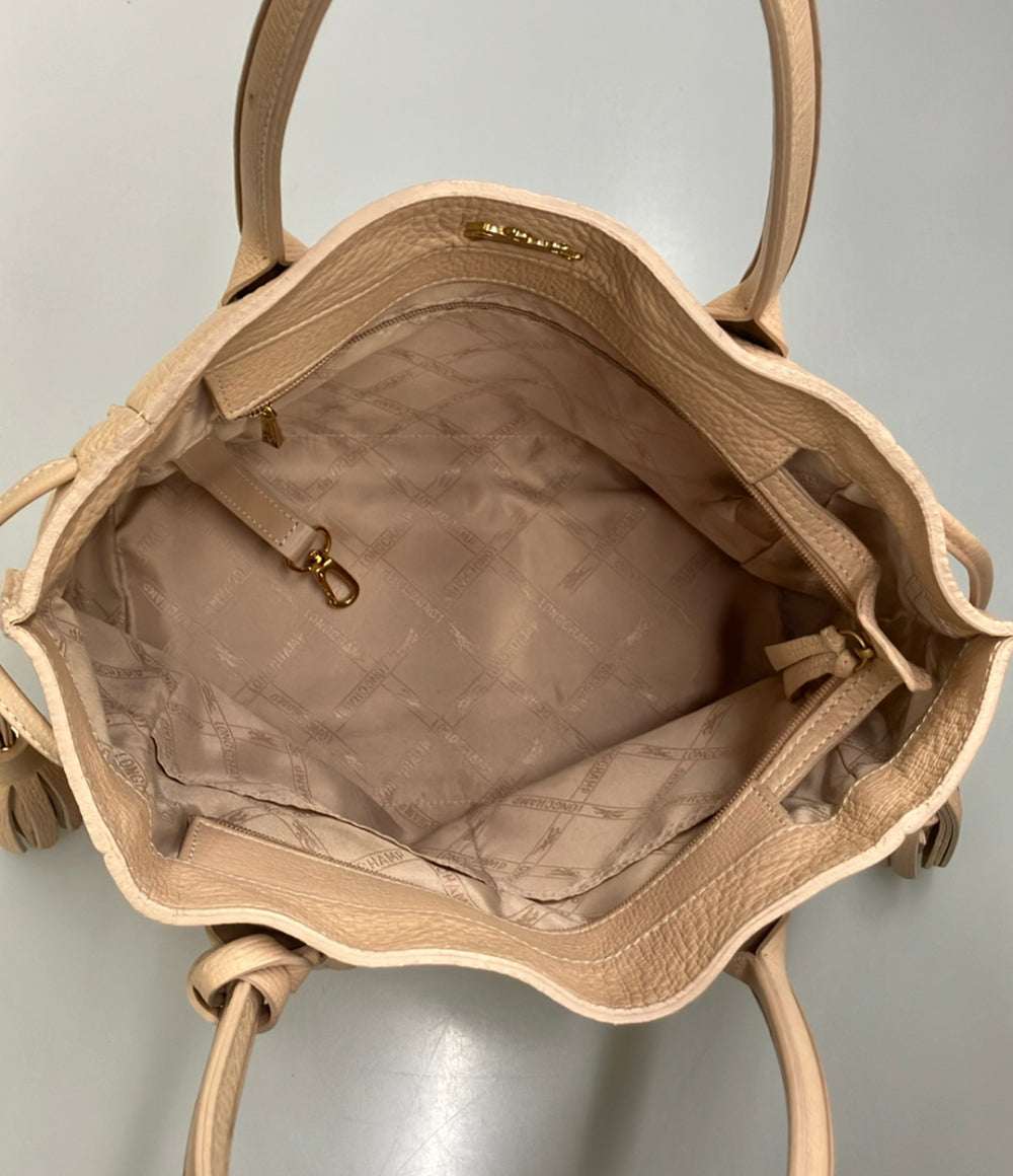 Longchamp トートバッグ レザー レディース ロンシャン