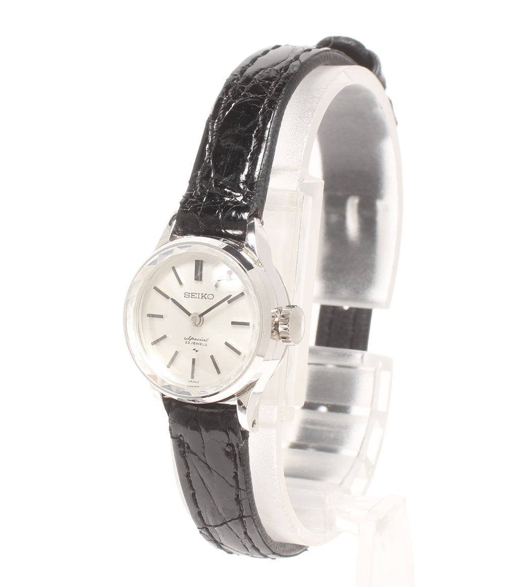 SEIKO 腕時計 手巻き ホワイト 1140－0060 レディース セイコー