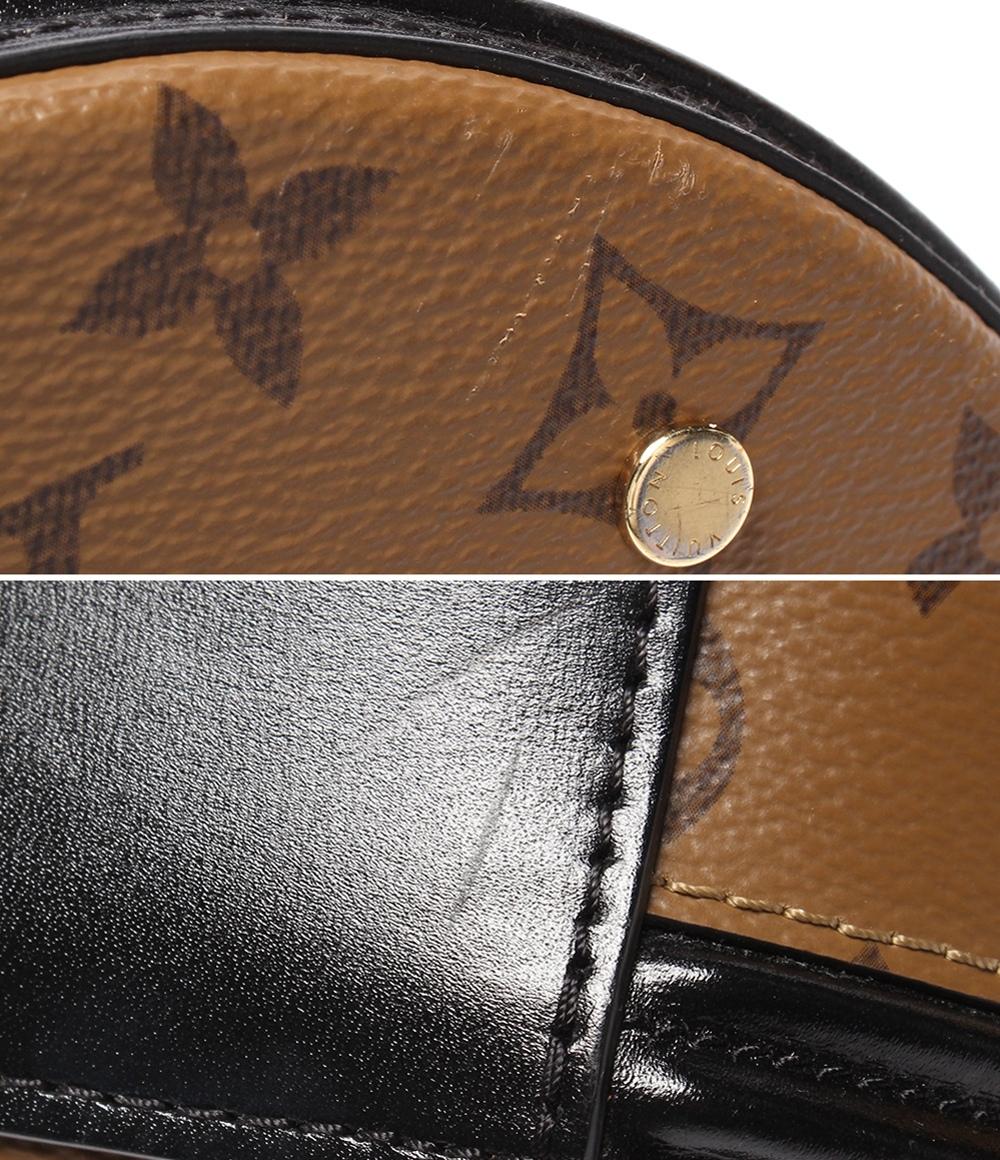 美品 ルイヴィトン 2way ハンドバッグ ショルダーバッグ 肩掛け 斜め掛け カンヌ モノグラムリバース M43986 レディース ルイヴィトン