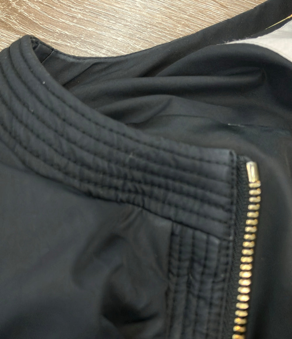 GRACE CONTINENTAL ダウンコート ノーカラートリミンクダウンCT 0220463091-00 レディース SIZE 38 (M) グレースコンチネンタル