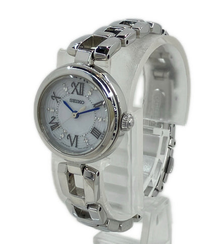 SEIKO 腕時計 ソーラー V117-0CT0 レディース セイコー