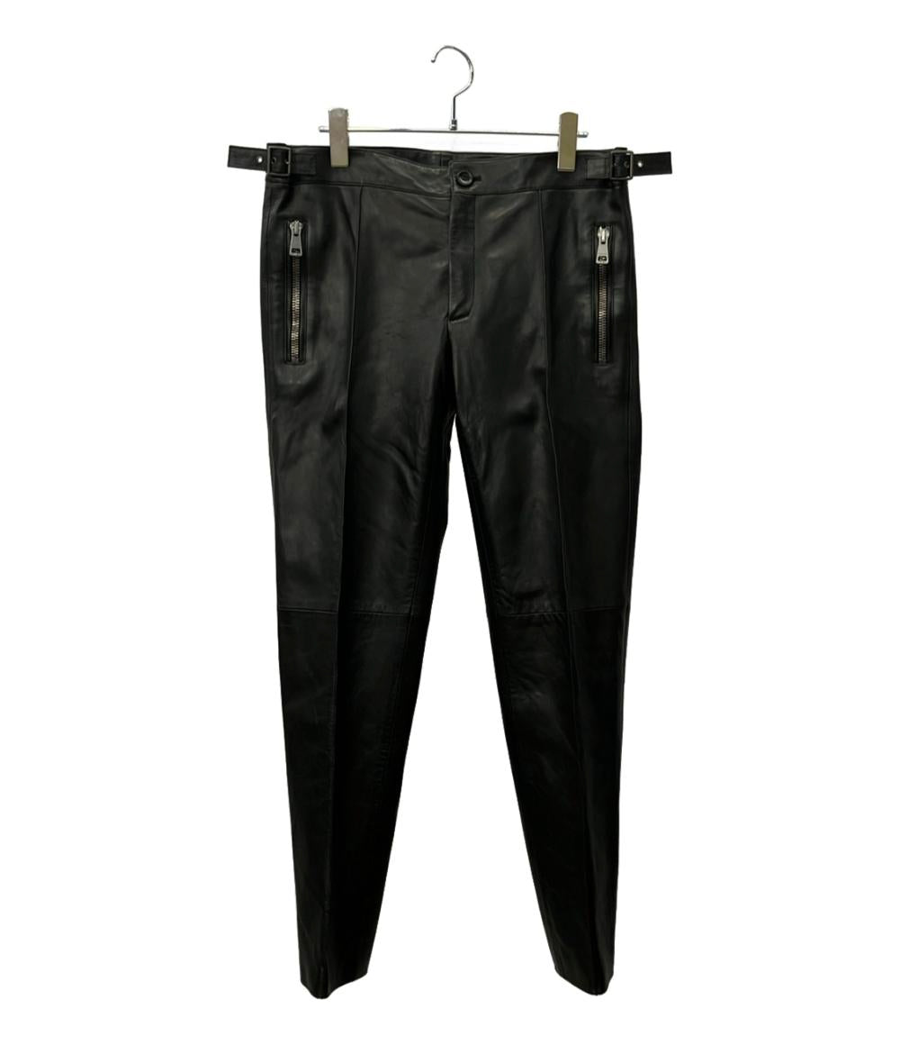 グッチ レザーパンツ レディース SIZE 46 (XL) GUCCI