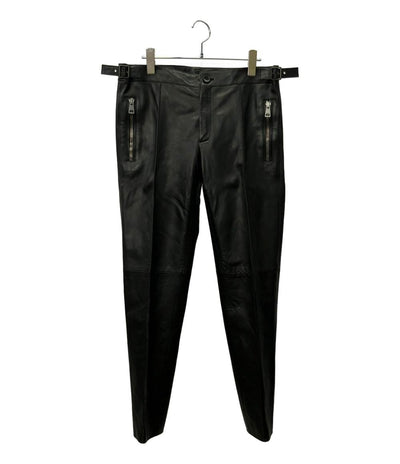 グッチ レザーパンツ レディース SIZE 46 (XL) GUCCI