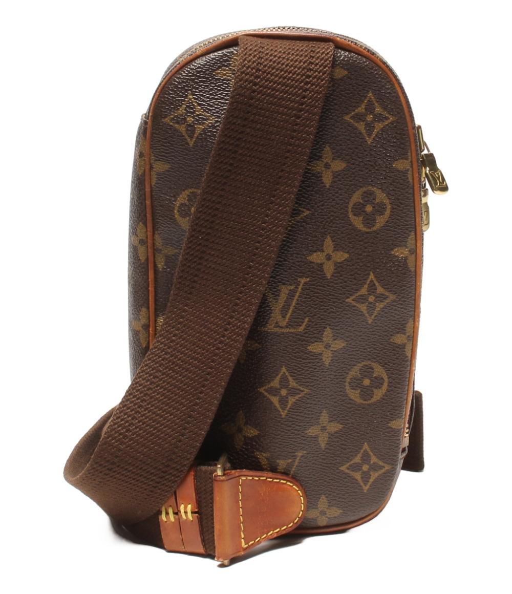 み*の様 ルイヴィトンLouis Vuitton ポシェットガンジュ正規品 ルイ・ヴィトン ショルダーバッグ ボディバッグ 斜め掛け