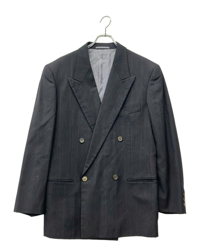 Emporio Armani ダブルブレスト テーラードジャケット メンズ SIZE 48 エンポリオ・アルマーニ
