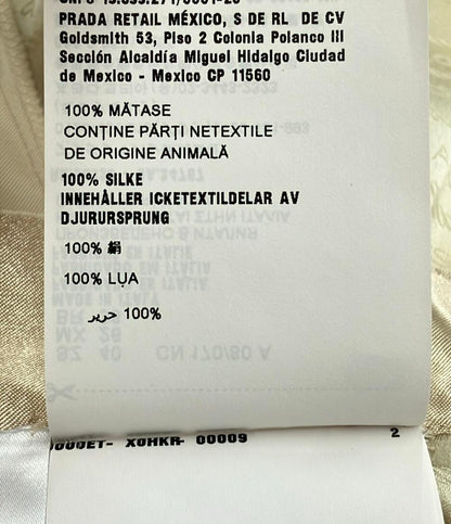 美品 プラダ チューブトップ クレープデシンジャガードトップ レディース SIZE 40 (S) PRADA