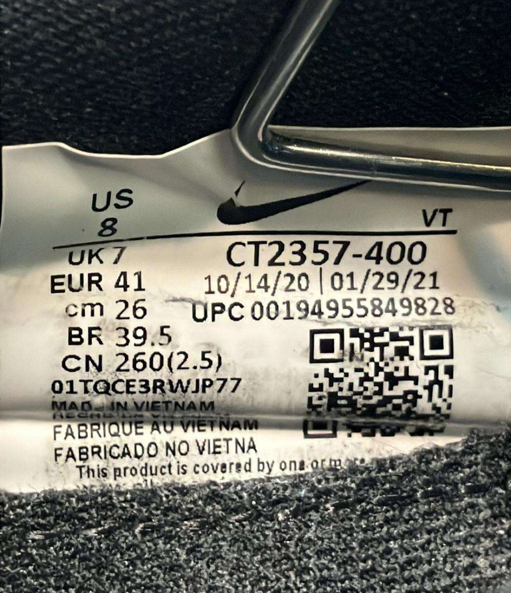 NIKE ローカットスニーカー リアクト インフィニティ ラン フライニット CT2357-400 メンズ SIZE 26.0 (M) ナイキ