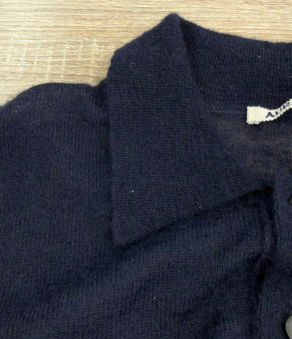 AURALEE 半袖ポロシャツ MOHAIR SHEER KNIT A25SP03FG メンズ SIZE 3 (L) オーラリー