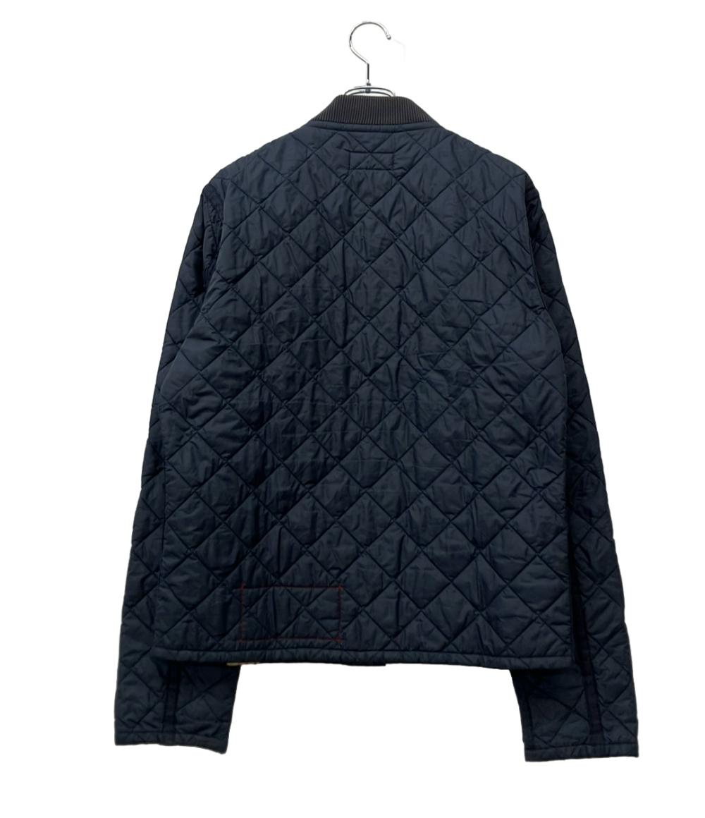 POLO RALPH LAUREN キルティングジャケット ネイビー ジップアップ スナップボタン メンズ SIZE LL ポロ・ラルフローレン