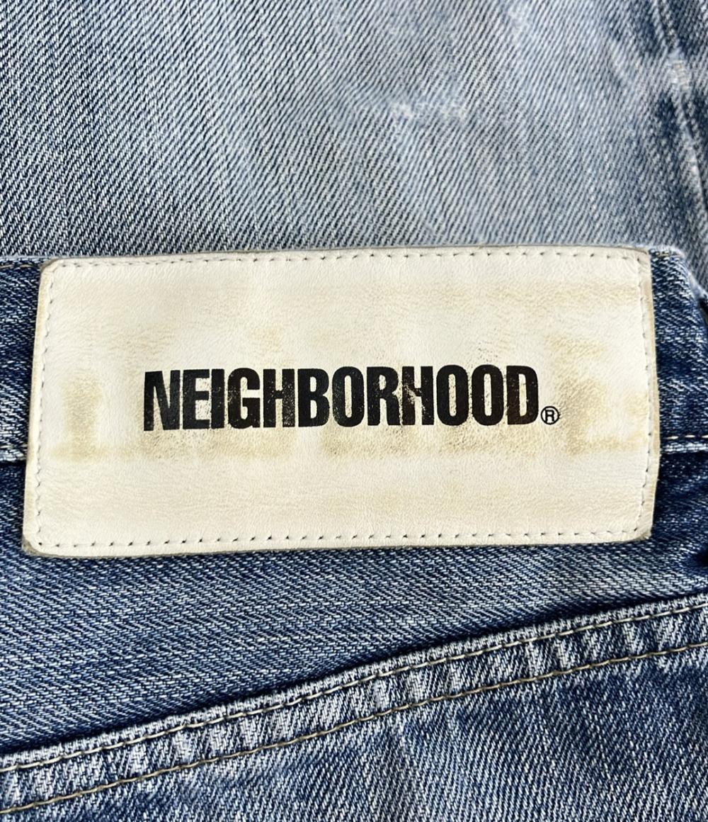 NEIGHBORHOOD デニムパンツ ダメージ加工 メンズ SIZE M ネイバーフッド