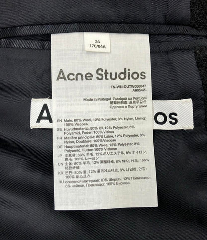 Acne Studios チェスターコート FN-WN-OUTW000847 レディース SIZE 36 (S) アクネ ストゥディオズ