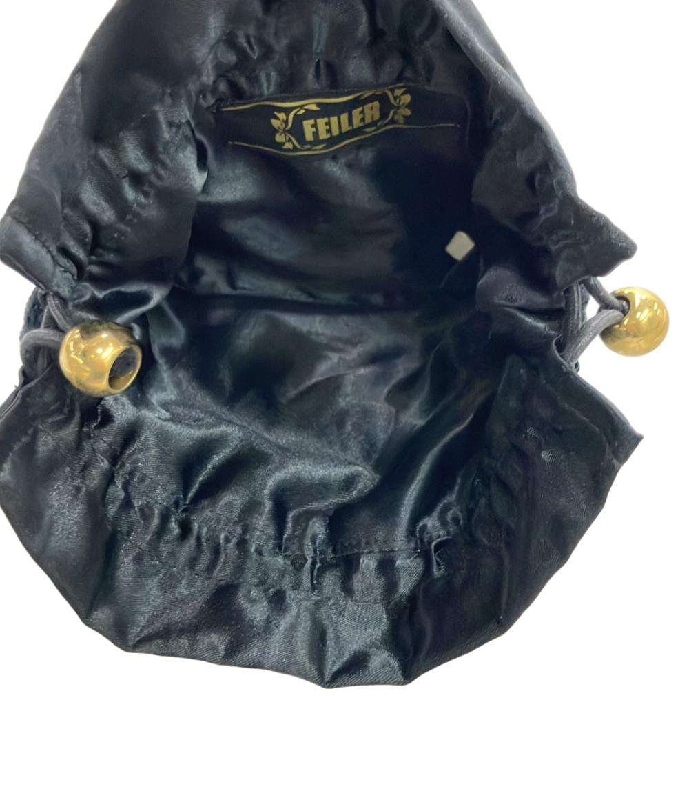 美品 FEILER 巾着ポーチ レディース フェイラー