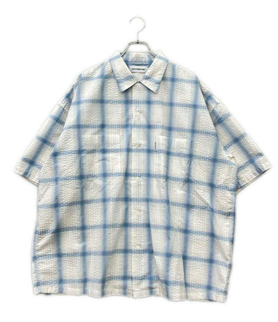 COOTIE PRODUCTIONS 半袖チェックシャツ メンズ SIZE LARGE (L) クーティプロダクションズ