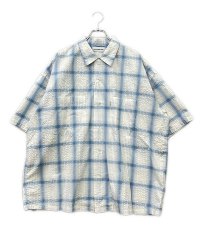 COOTIE PRODUCTIONS 半袖チェックシャツ メンズ SIZE LARGE (L) クーティプロダクションズ