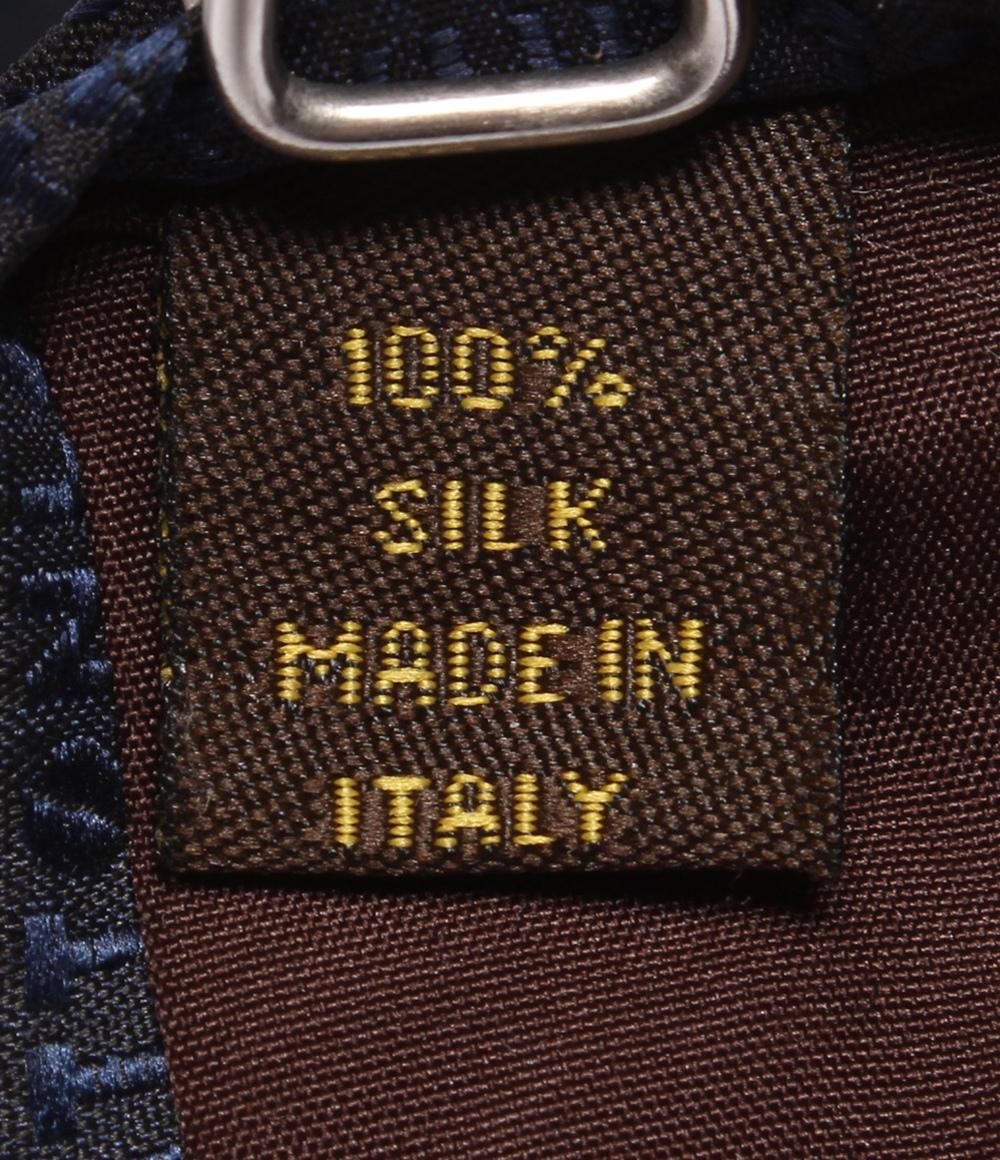 美品 ルイ・ヴィトン ネクタイ シルク100％ メンズ LOUIS VUITTON