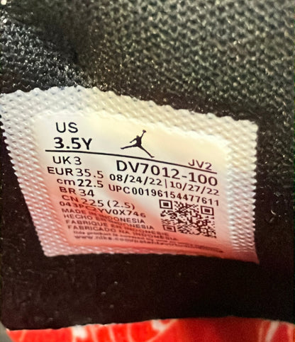 美品 NIKE ミドルカットスニーカー エアジョーダン1 ミッド SS GS DV7012-100 キッズ SIZE 22.5 (M) ナイキ