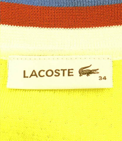 美品 ラコステ 半袖ポロシャツ レディース SIZE 34 LACOSTE