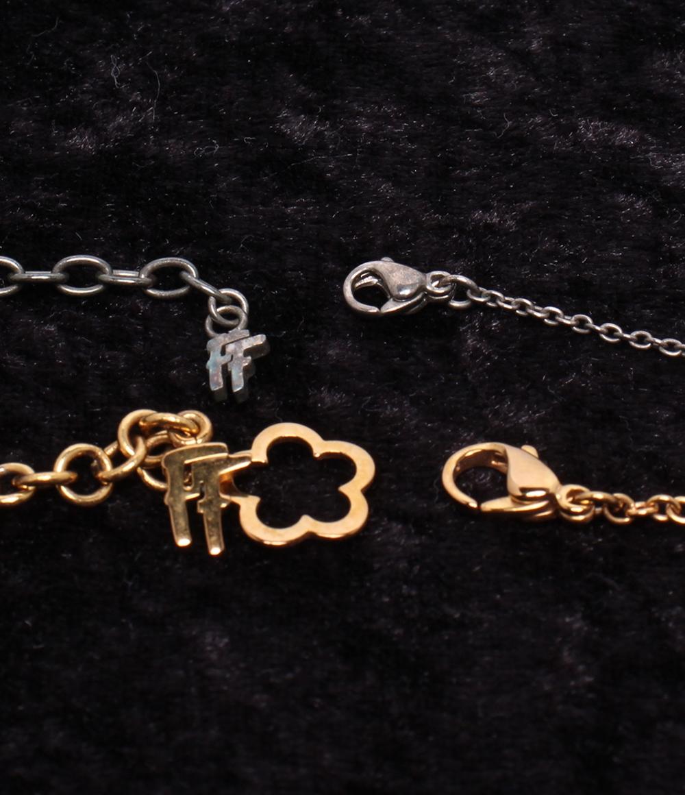 フォリフォリ ネックレス フラワーモチーフ 2点セット レディース Folli Follie