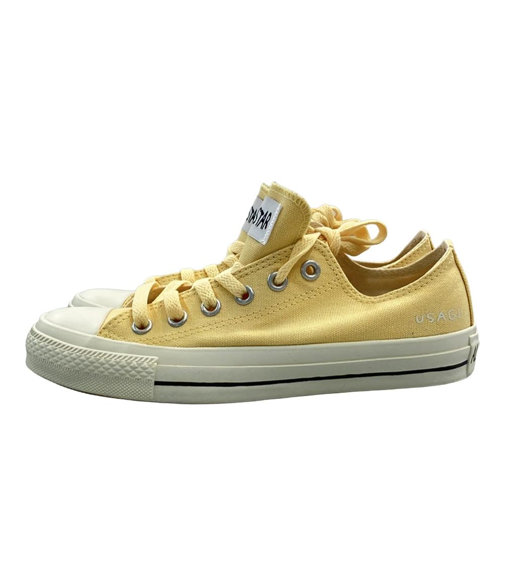 美品 コンバース ローカットスニーカー ×ちいかわ うさぎ レディース SIZE 24.0 (L) CONVERSE