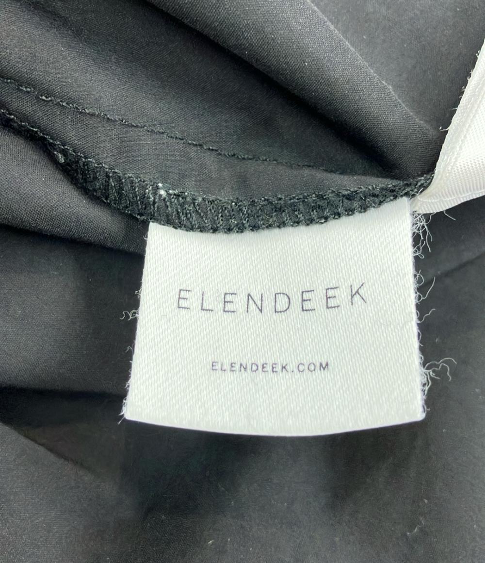 エレンディーク ウールアクリルナイロン切り替え長袖ロングワンピース レディース SIZE 2 (M) ELENDEEK