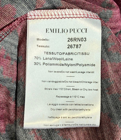 美品 エミリオ・プッチ 長袖カットソー タイダイ レディース SIZE 38 (S) Emilio Pucci