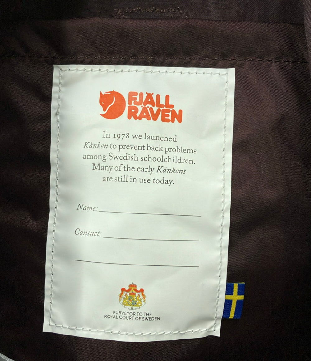 FJALLRAVEN リュック レディース フェールラーベン