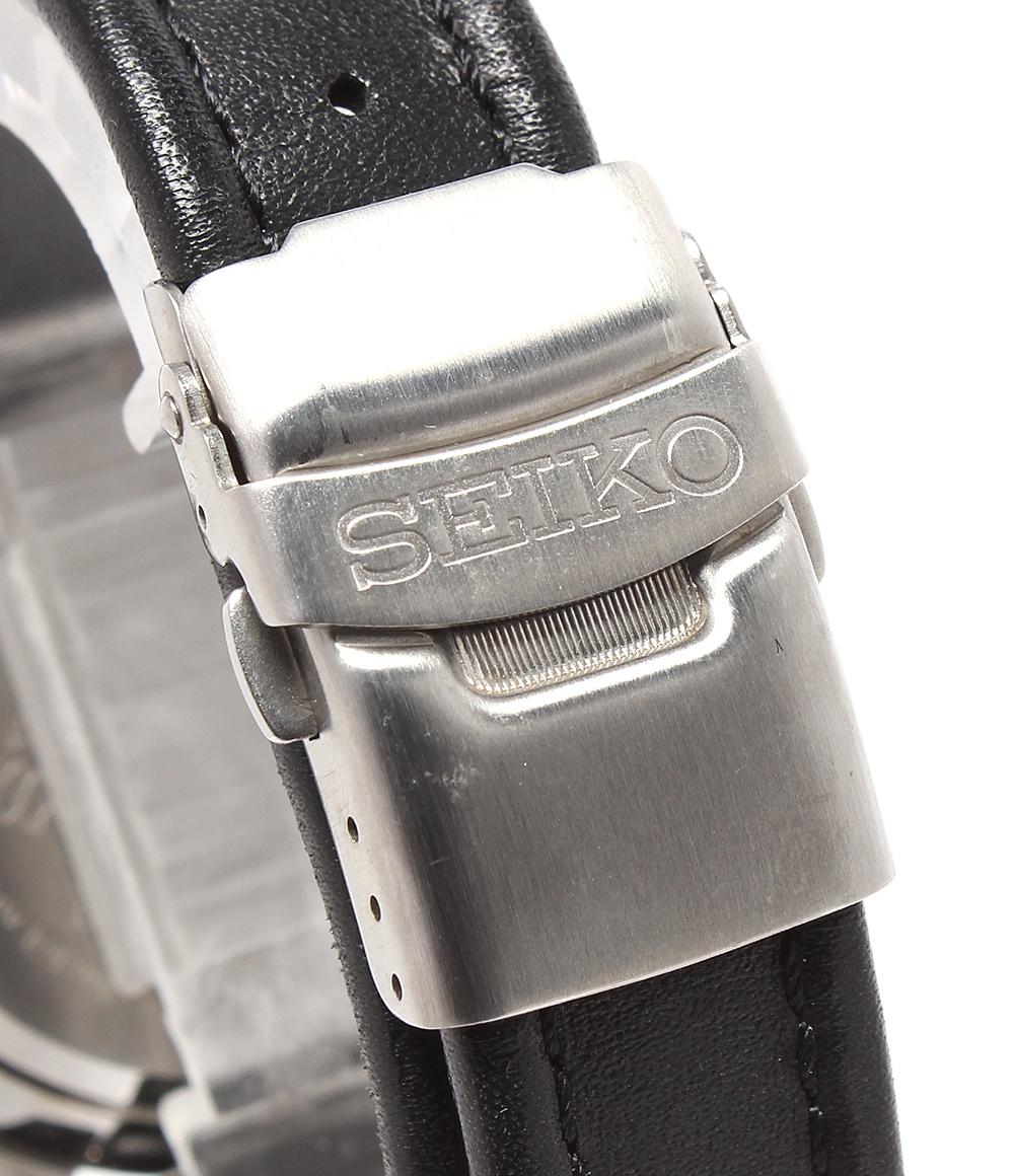 SEIKO 腕時計 ANAコラボ ANAパイロットモデル 自動巻き ブラック 7S26-0620 メンズ セイコー