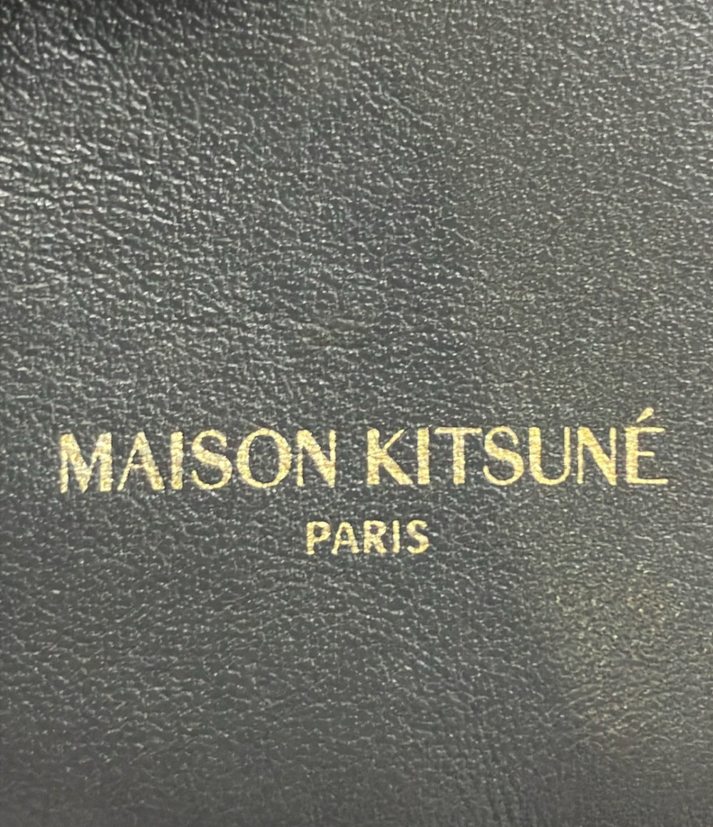 MAISON KITSUNE コインケース L字ファスナー レディース メンズ メゾンキツネ