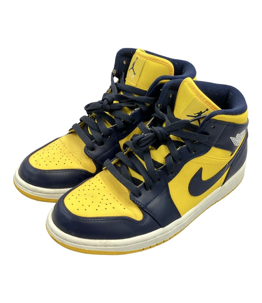 ナイキ ミドルカットスニーカー AIR JORDAN 1 MID 554724-707 メンズ SIZE 26.0 (M) NIKE