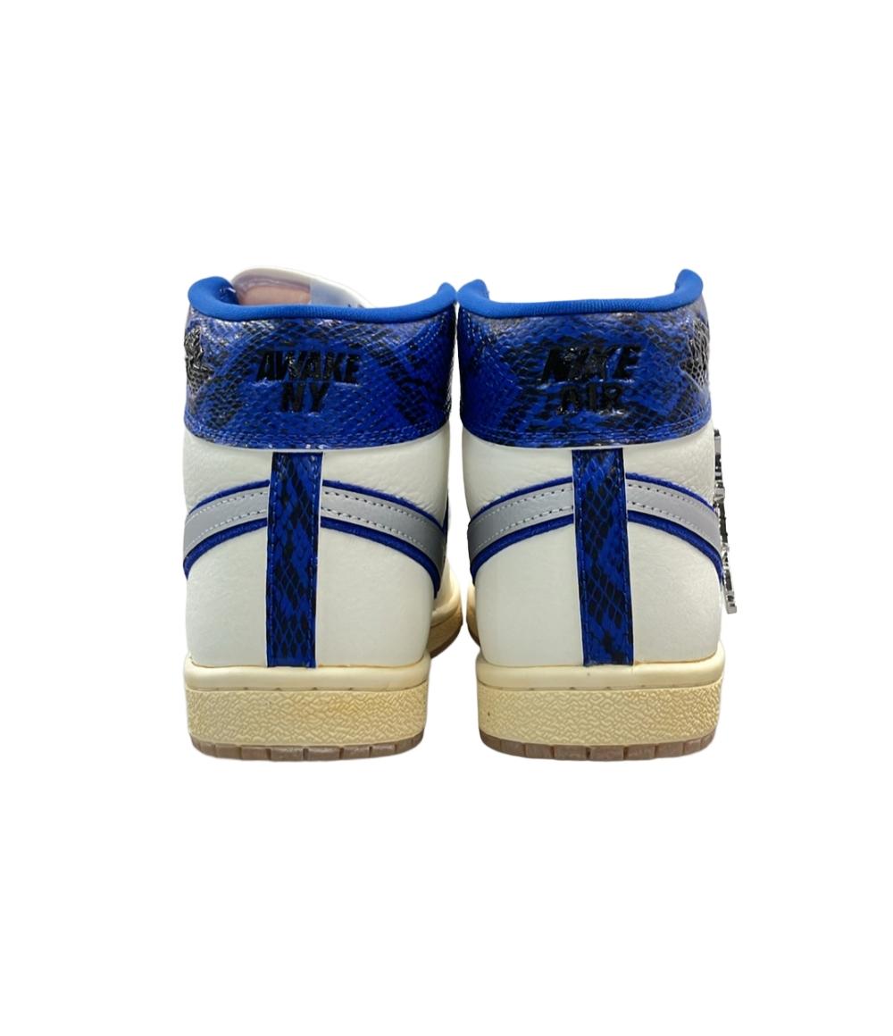 美品 ナイキ ハイカットスニーカー × AWAKE NY AIR SHIP PE SP FN8675-104 メンズ SIZE 24.0 (XS) NIKE