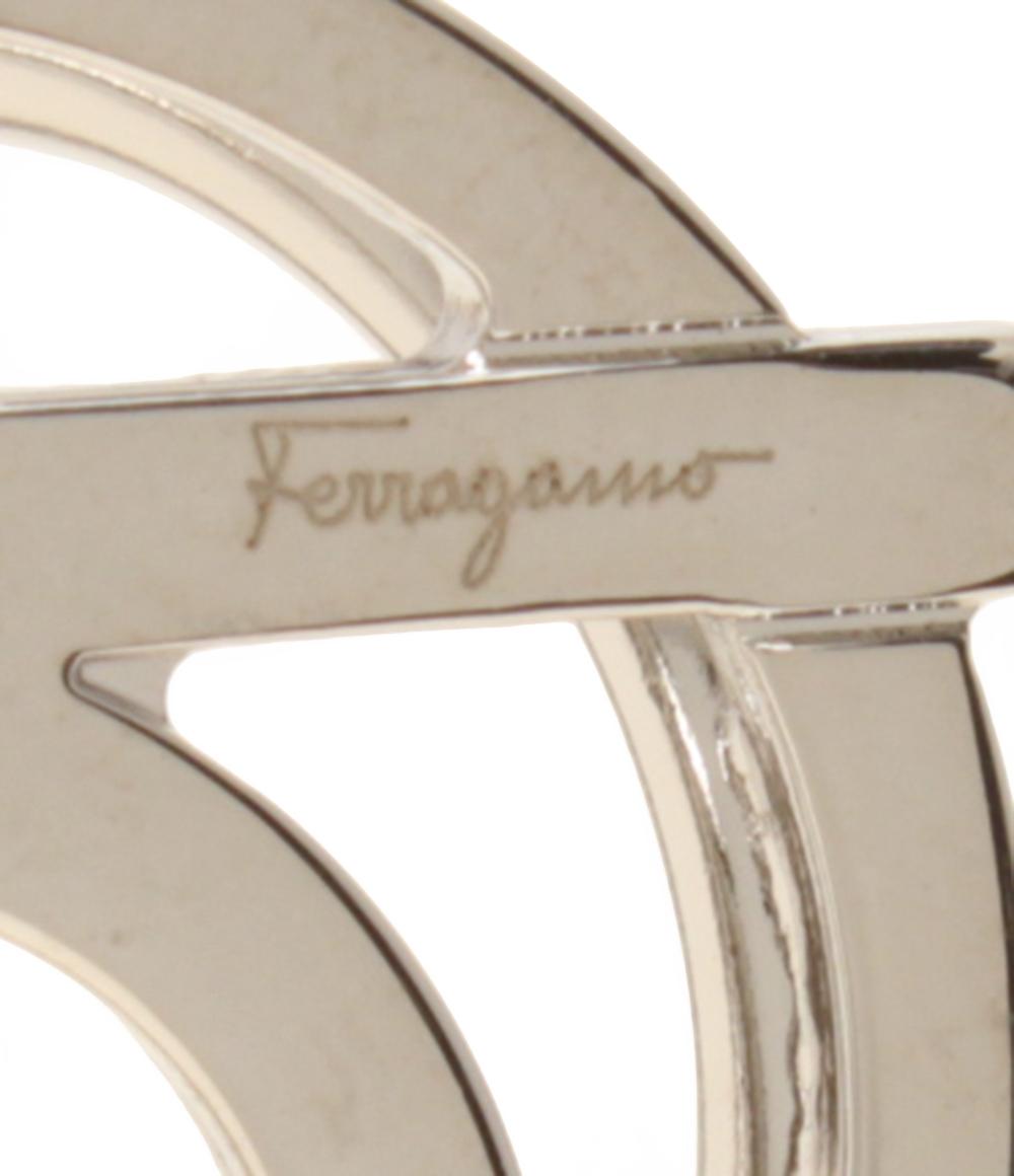 美品 サルヴァトーレフェラガモ スカーフリング ガンチーニ レディース Salvatore Ferragamo