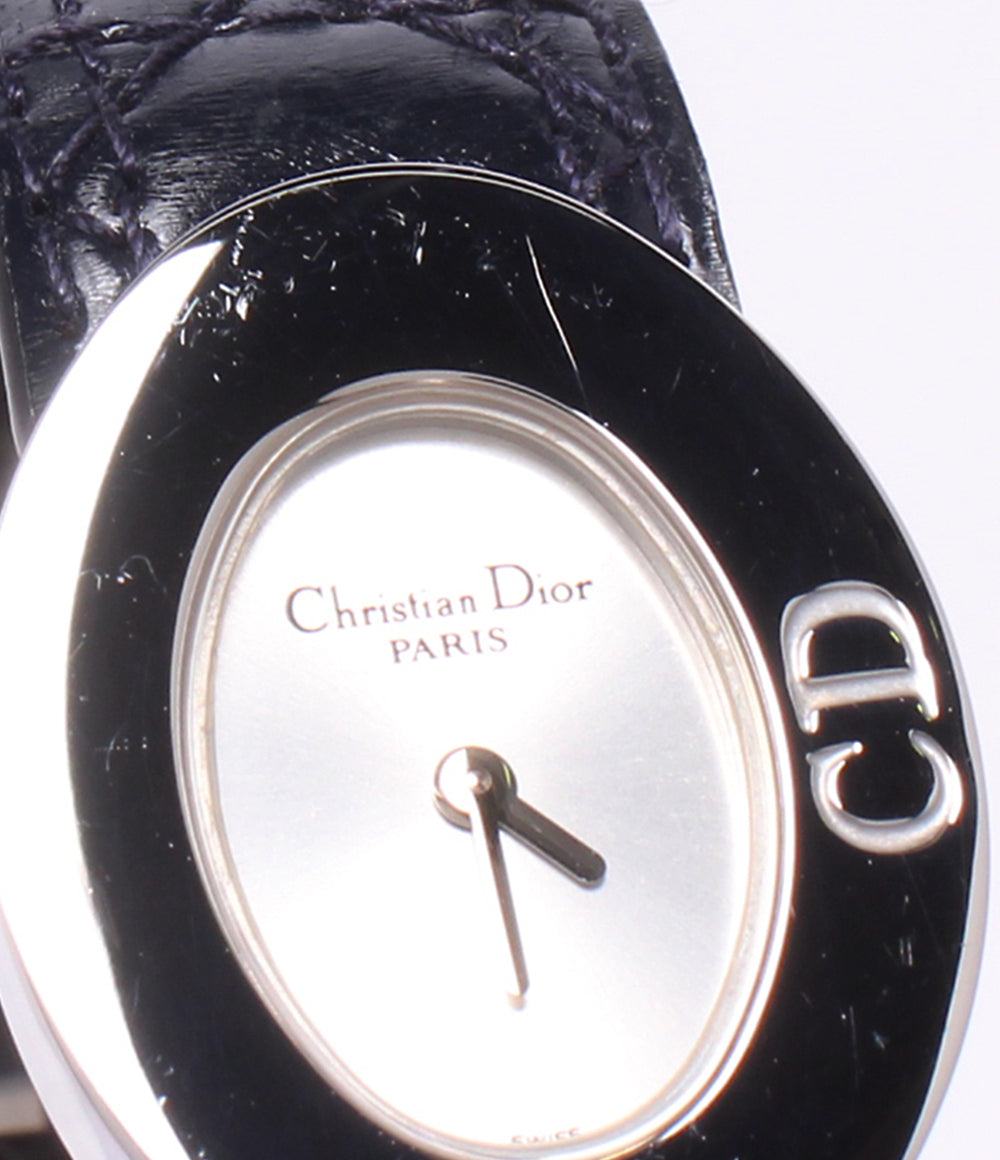 Christian Dior 腕時計 レディ ディオール クオーツ ホワイト D90-100 レディース クリスチャンディオール